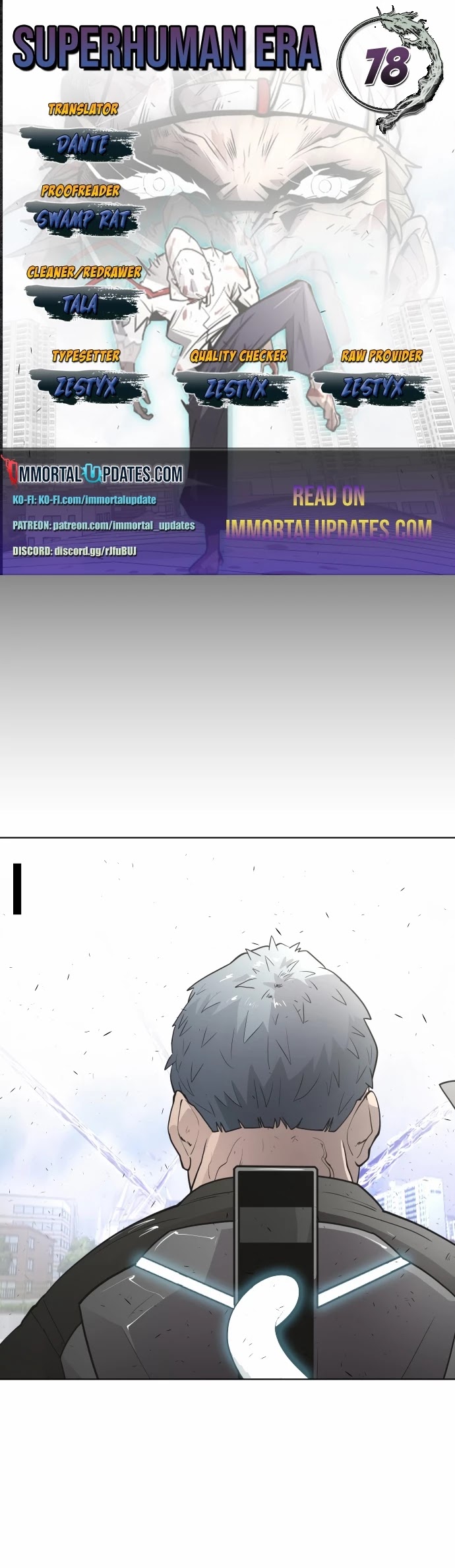Superhuman Era — Chapter 78 — page 1