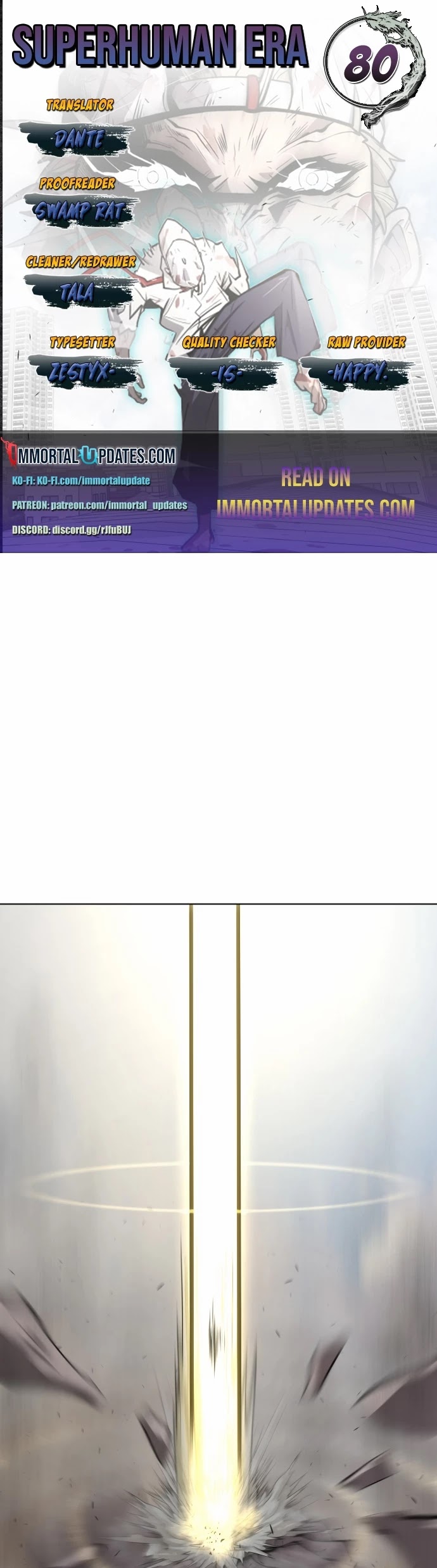 Superhuman Era — Chapter 80 — page 1