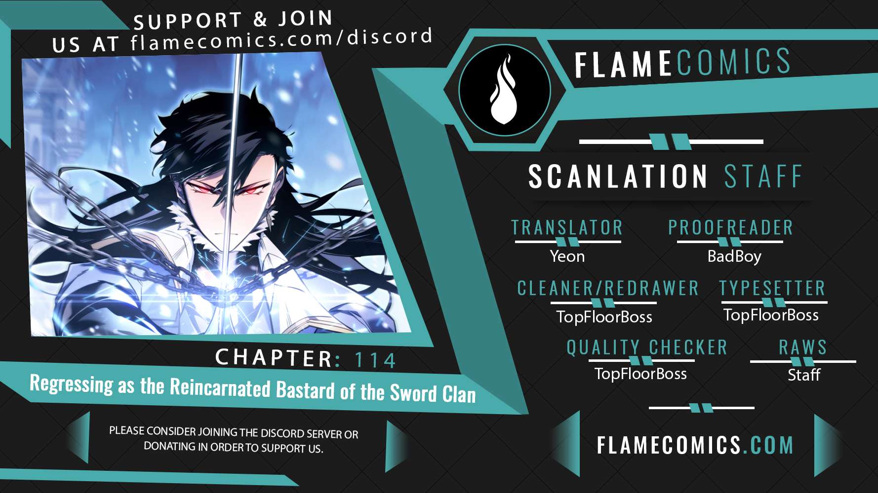 Regressing as the Reincarnated Bastard of the Sword Clan — Chapter 114 — page 1
