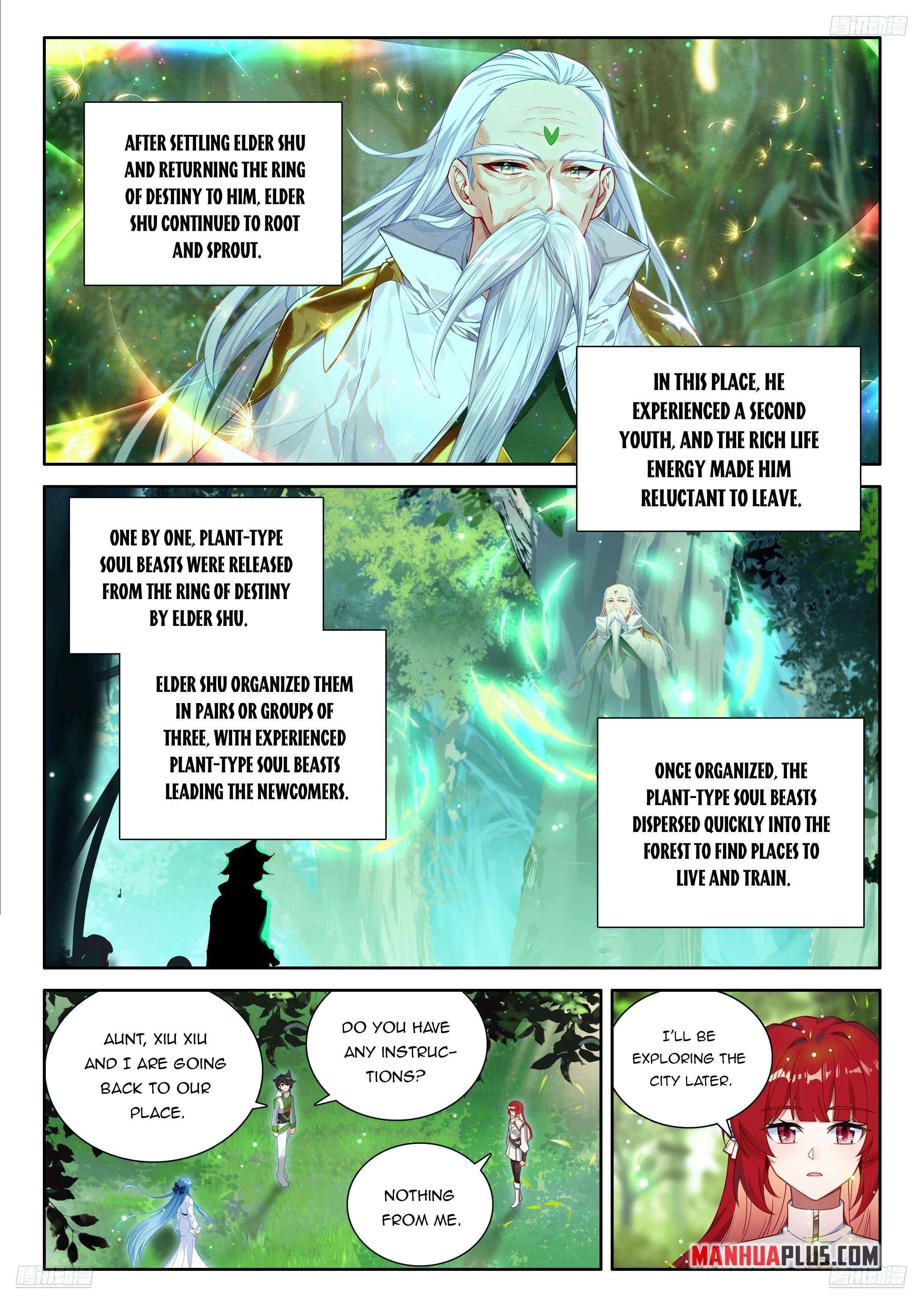 Soul Land 4 – The Ultimate Combat — Chapter 542.5 — page 1
