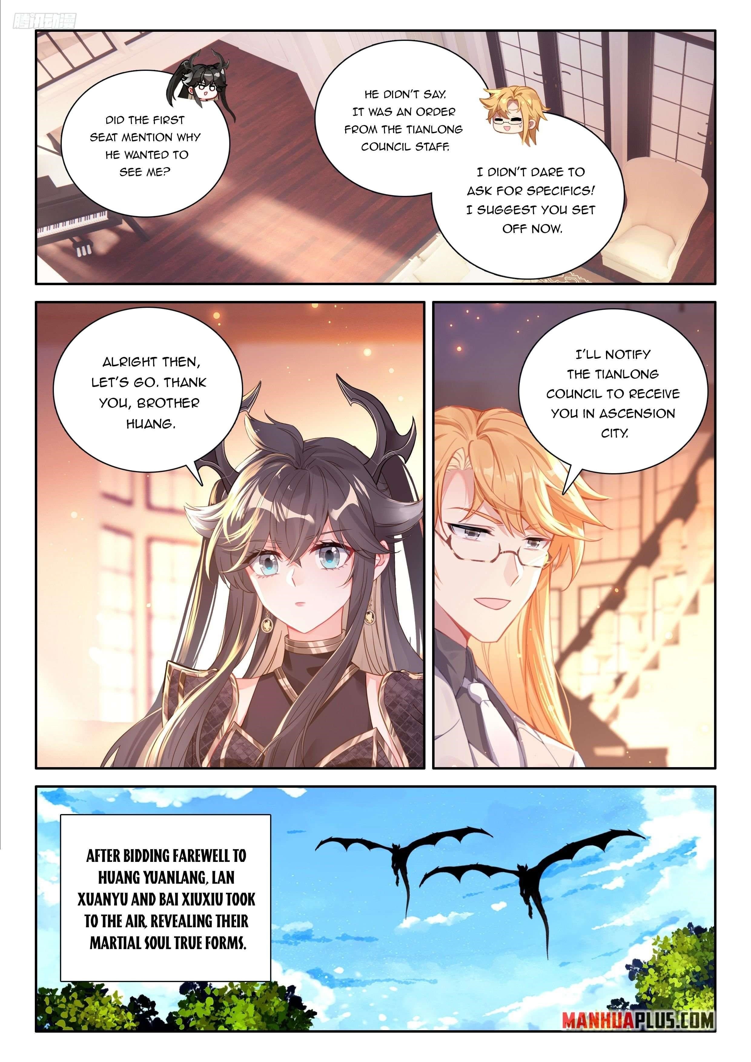 Soul Land 4 – The Ultimate Combat — Chapter 543.5 — page 1