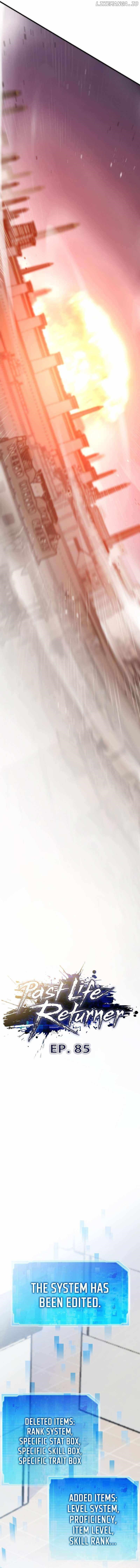 Past Life Returner (Remake 2022) — Chapter 85 — page 7
