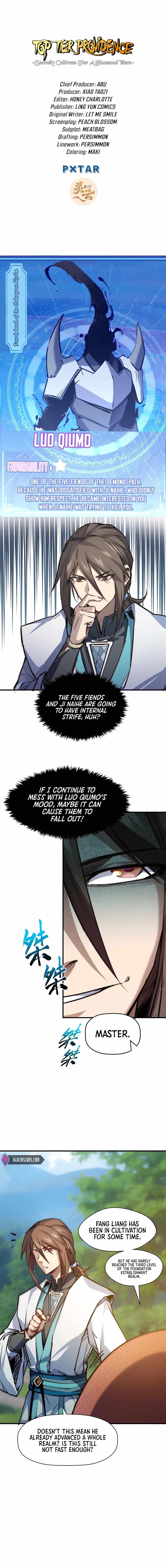 Secretly Cultivate For A Thousand Years — Chapter 125 — page 1