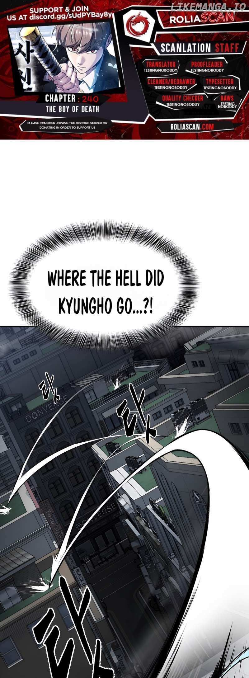 The Boy Of Death — Chapter 240 — page 1