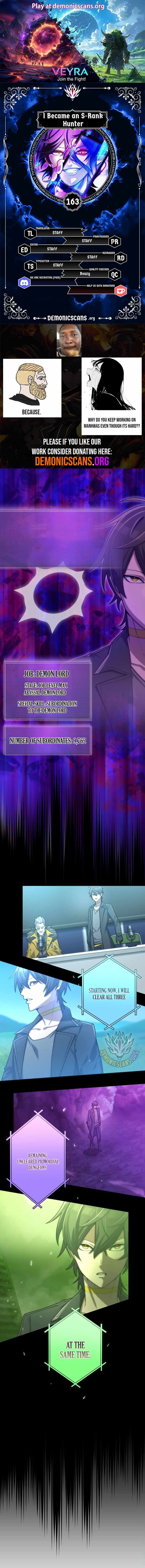 I Became an S-Rank Hunter with the Demon Lord App — Chapter 163 — page 1