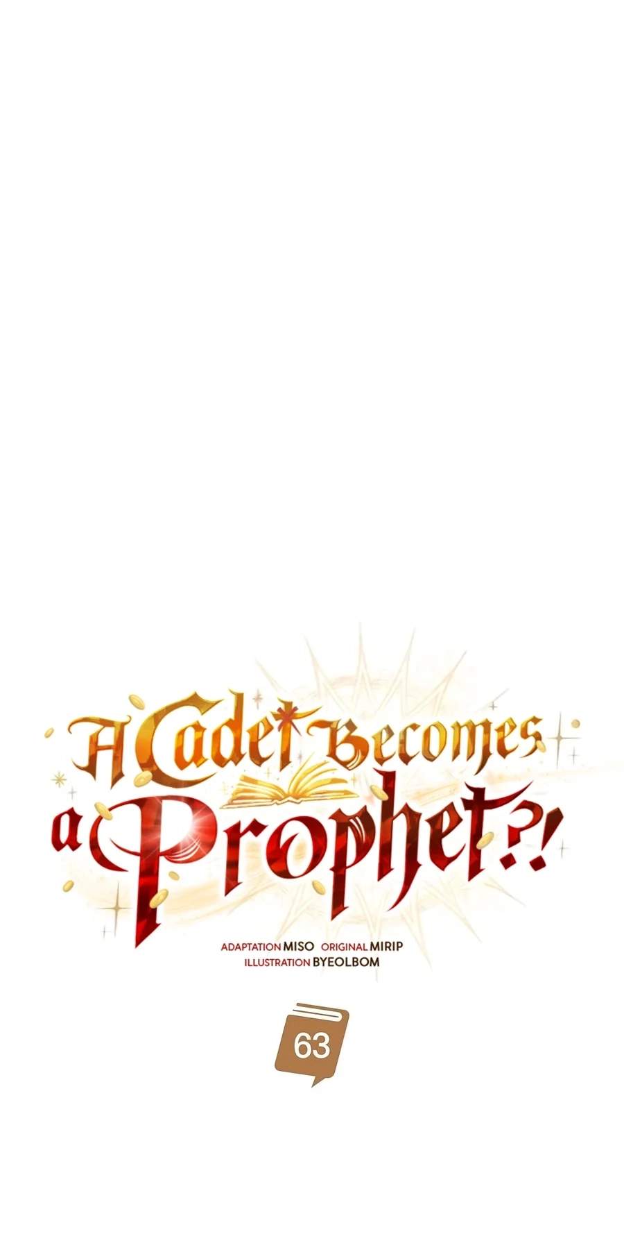 A Cadet Becomes a Prophet?! — Chapter 63 — page 9