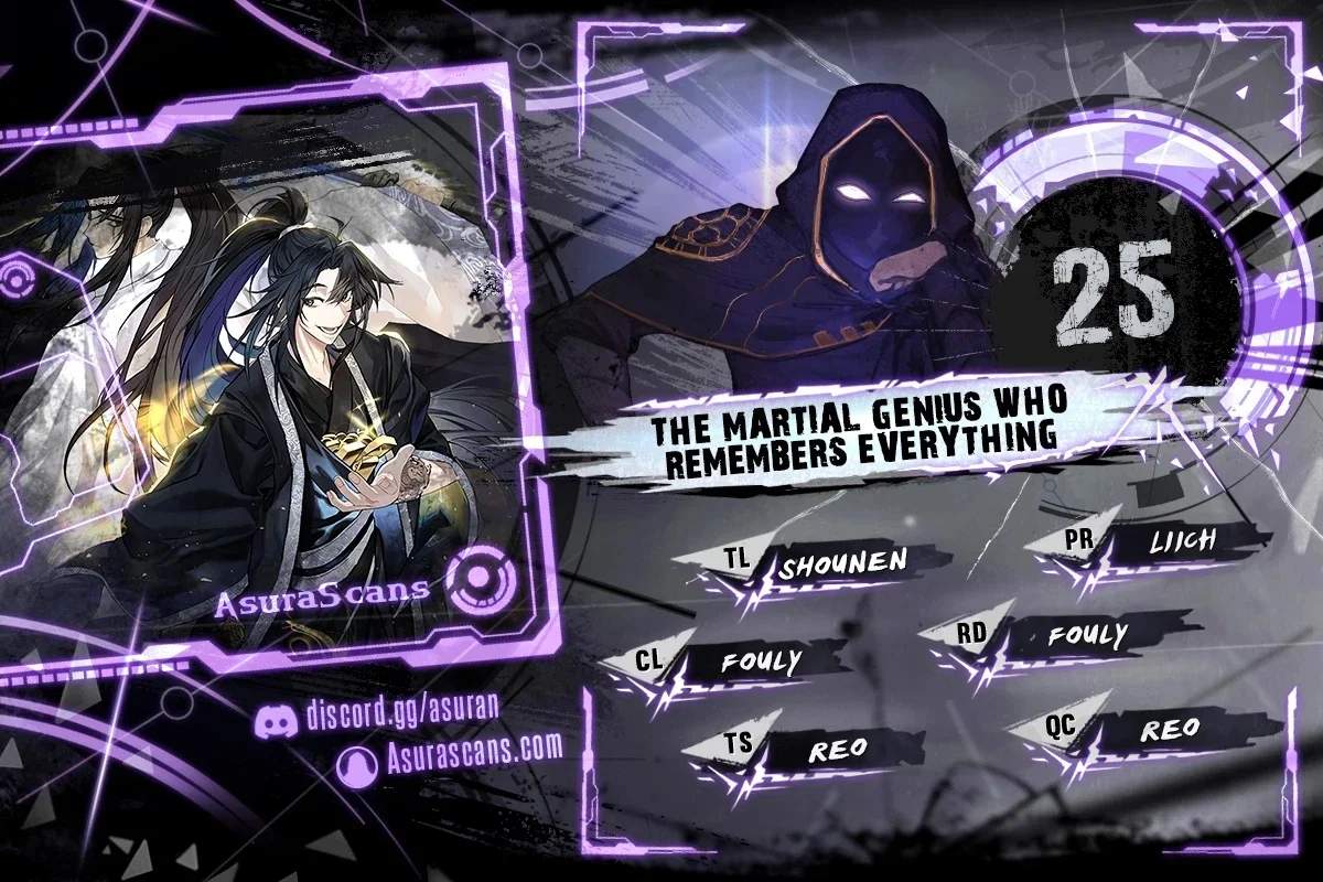 The Martial Genius Who Remembers Everything — Chapter 25 — page 1