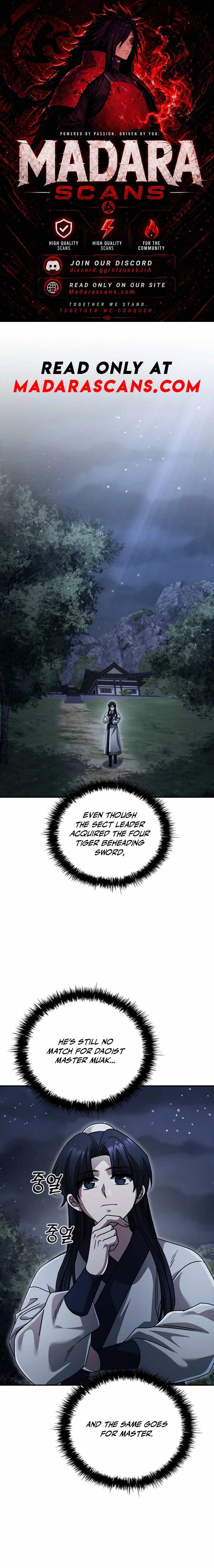 First Senior Disciple Lee Hwi — Chapter 36 — page 1