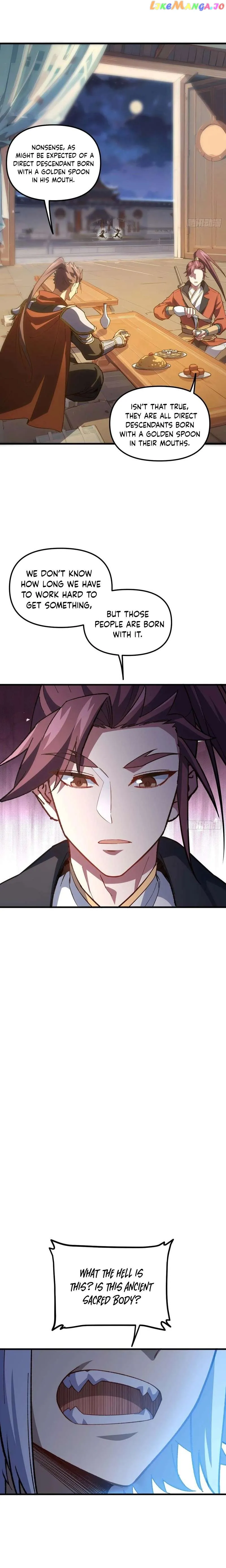 Start by signing in and obtaining the Ancient Divine Body — Chapter 13 — page 11