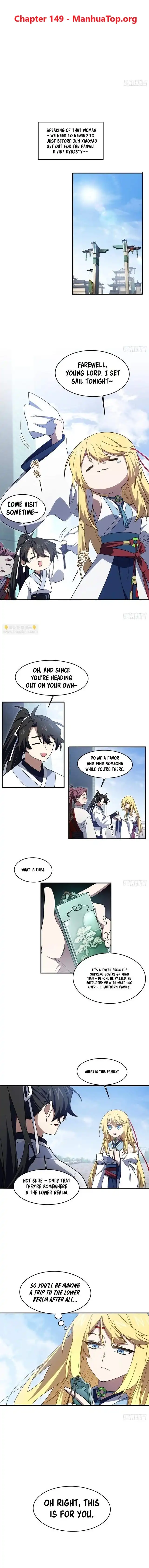 Start by signing in and obtaining the Ancient Divine Body — Chapter 149 — page 1