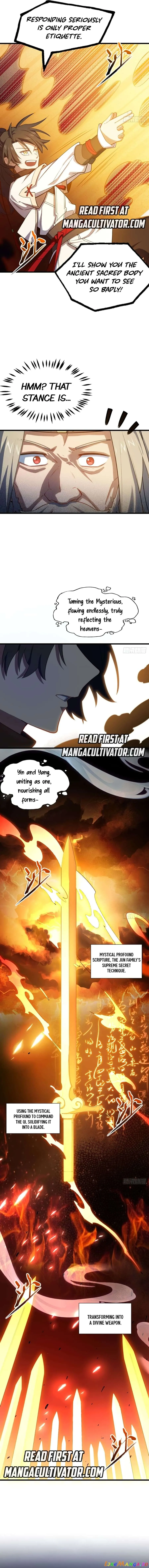 Start by signing in and obtaining the Ancient Divine Body — Chapter 16 — page 6