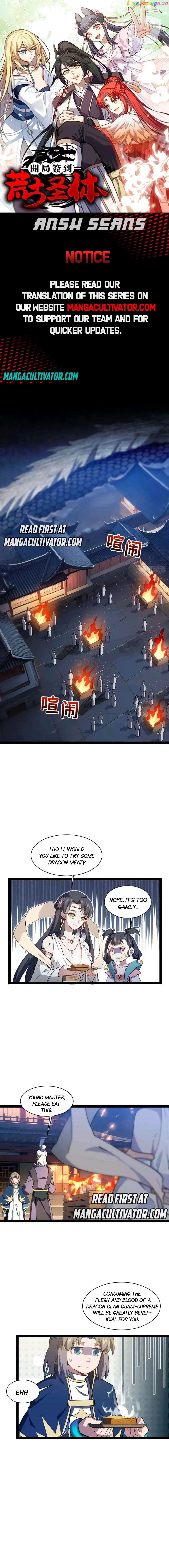 Start by signing in and obtaining the Ancient Divine Body — Chapter 19 — page 1