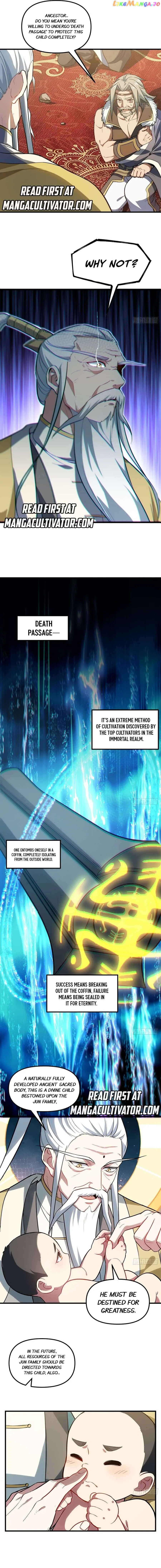 Start by signing in and obtaining the Ancient Divine Body — Chapter 2 — page 5