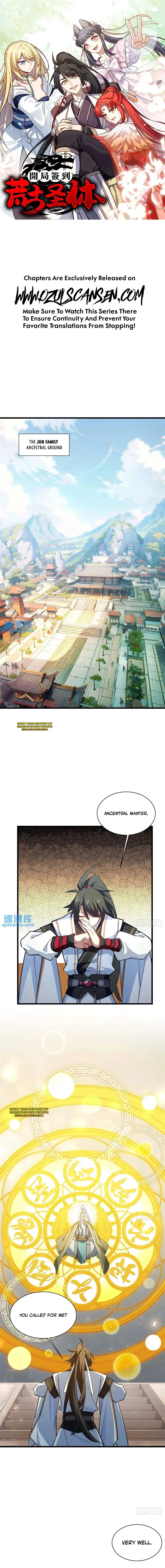 Start by signing in and obtaining the Ancient Divine Body — Chapter 21 — page 2