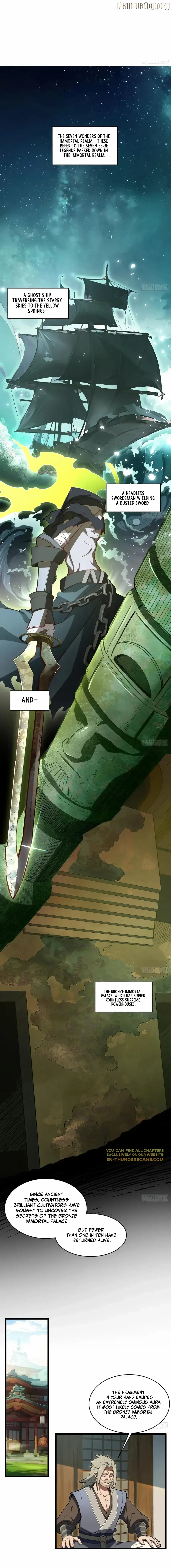 Start by signing in and obtaining the Ancient Divine Body — Chapter 69 — page 1
