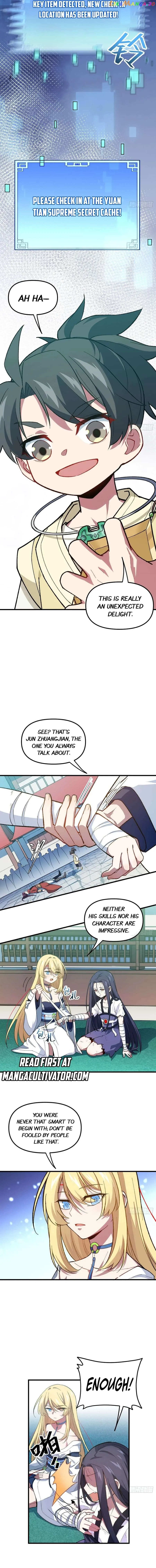 Start by signing in and obtaining the Ancient Divine Body — Chapter 8 — page 7