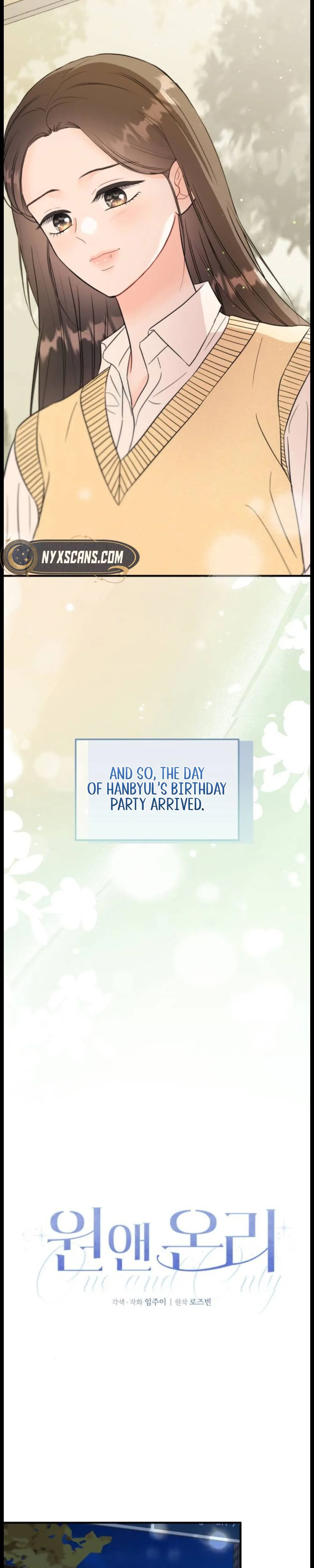 One and only — Chapter 52 — page 3
