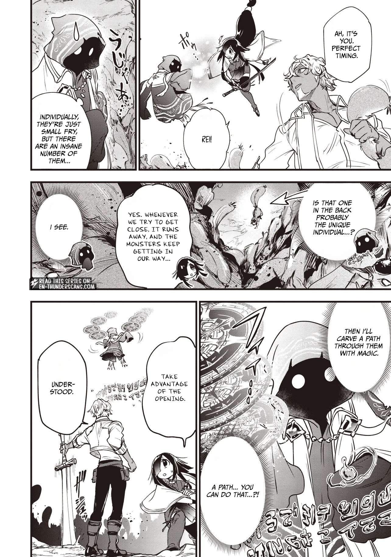 I Reincarnated as a Monster in a Game World, and Picked up the Heroine Who Was My Oshi in My Previous Life — Chapter 13.1 — page 8