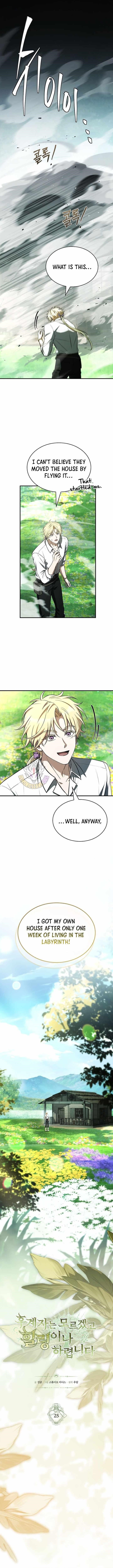 I Don’t Know About a Successor, I’m Just Going to Relax — Chapter 25 — page 1