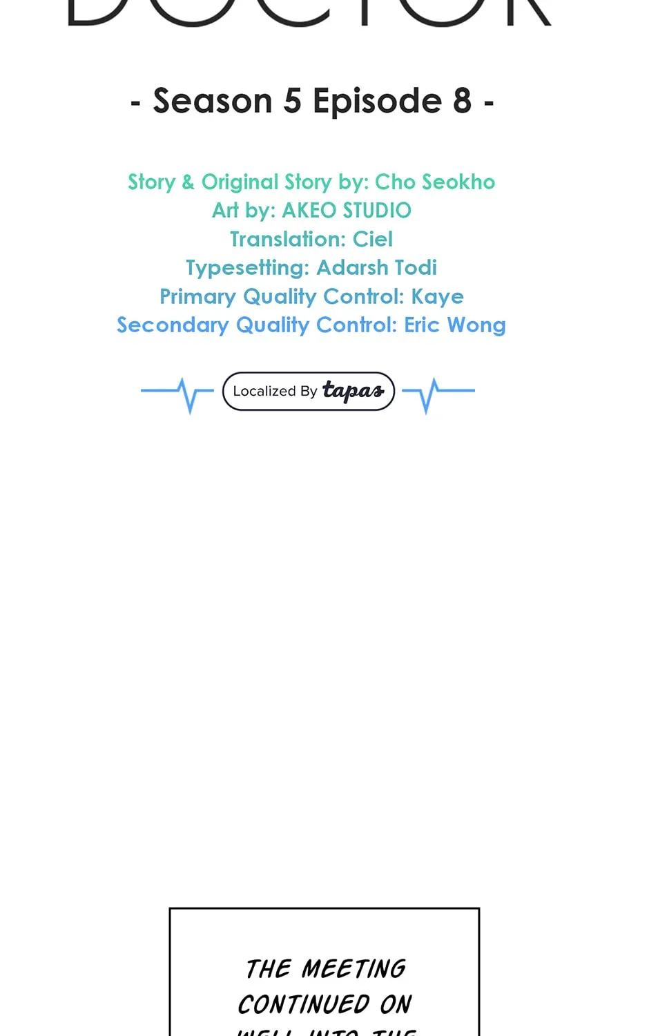 Dr. Choi Tae-Soo — Chapter 200 — page 85