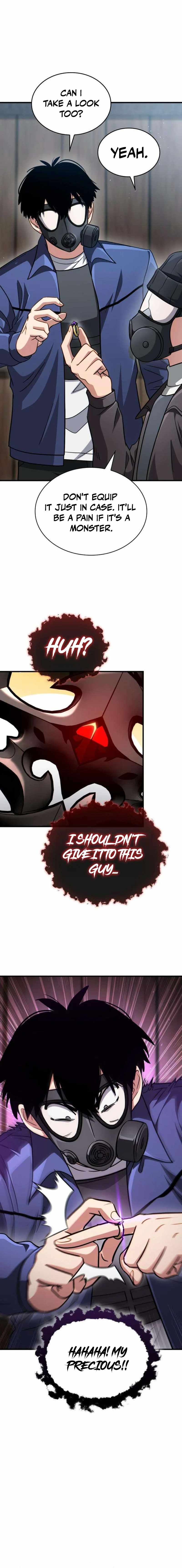 Since he is a corrupt immune system, he starts with a disastrous magic sword — Chapter 4 — page 3