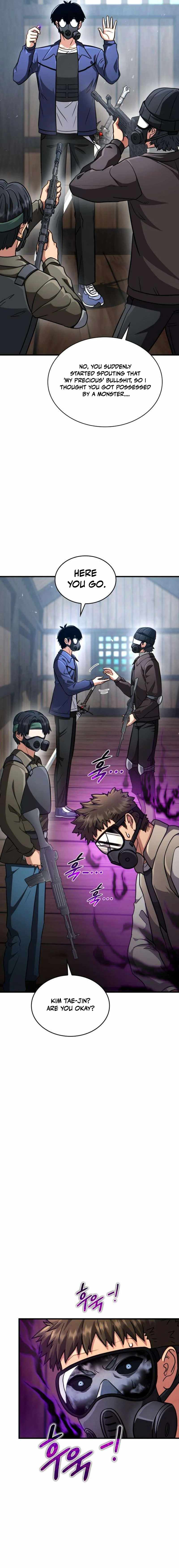 Since he is a corrupt immune system, he starts with a disastrous magic sword — Chapter 4 — page 6