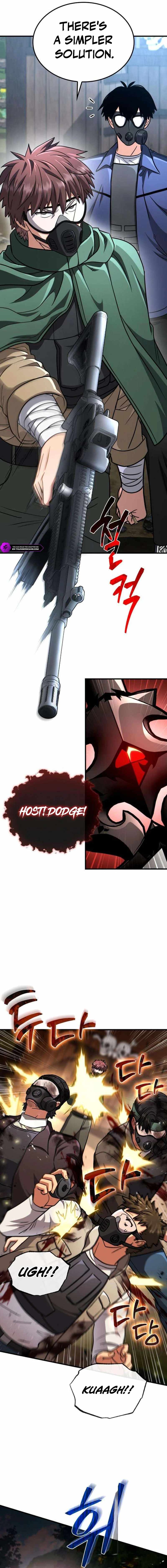Since he is a corrupt immune system, he starts with a disastrous magic sword — Chapter 4 — page 8