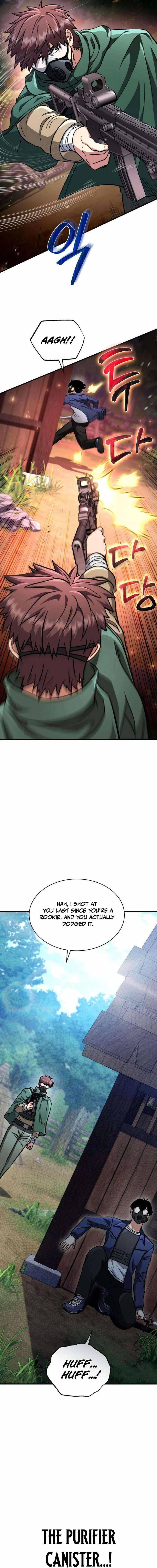Since he is a corrupt immune system, he starts with a disastrous magic sword — Chapter 4 — page 9