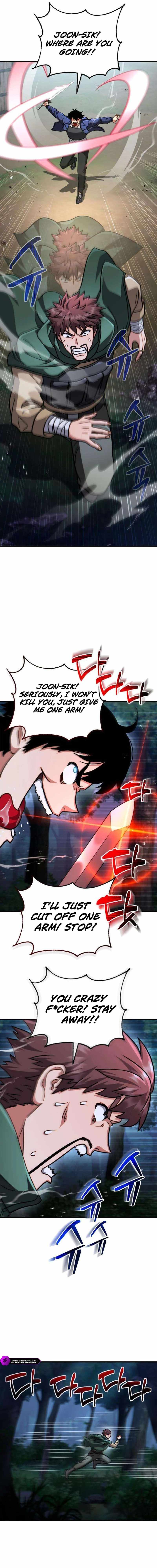Since he is a corrupt immune system, he starts with a disastrous magic sword — Chapter 4 — page 16
