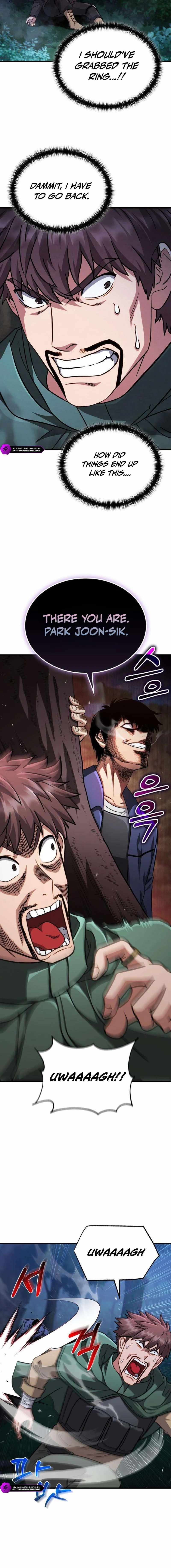 Since he is a corrupt immune system, he starts with a disastrous magic sword — Chapter 4 — page 18