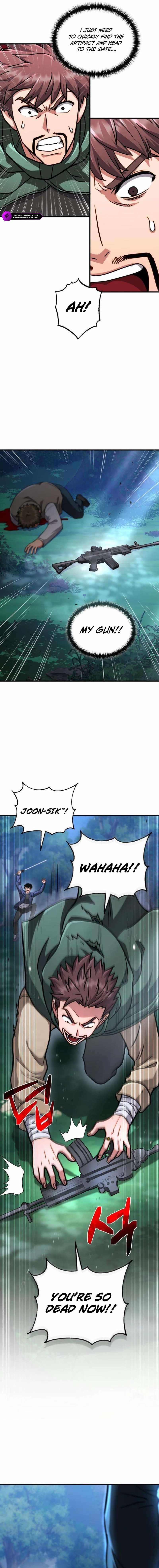 Since he is a corrupt immune system, he starts with a disastrous magic sword — Chapter 4 — page 19