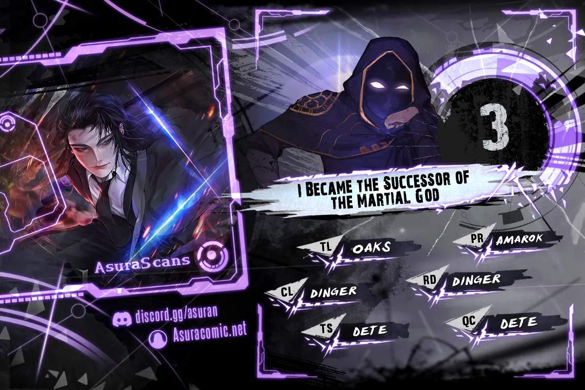 I Became the Successor of the Martial God — Chapter 3 — page 1