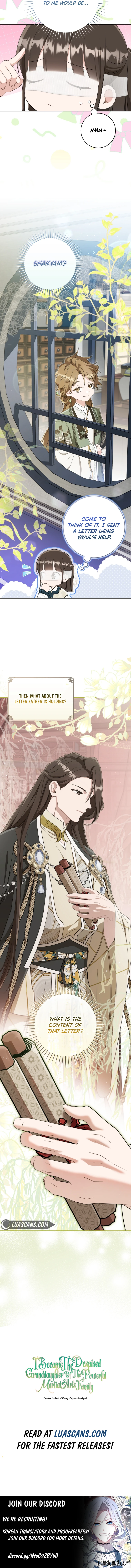 I Became the Despised Granddaughter of the Murim Family — Chapter 64 — page 9