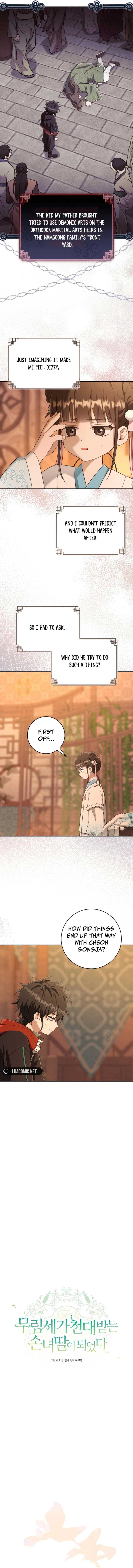 I Became the Despised Granddaughter of the Murim Family — Chapter 72 — page 2