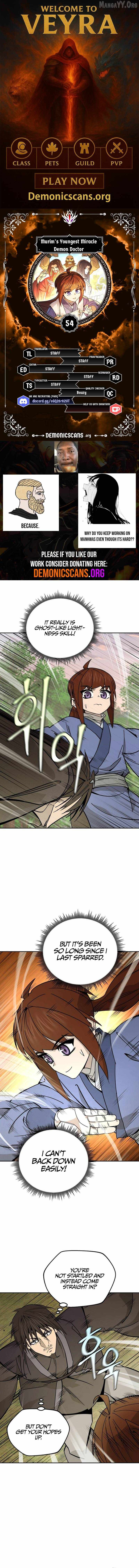 Murim’s Youngest Miracle Demon Doctor — Chapter 54 — page 1