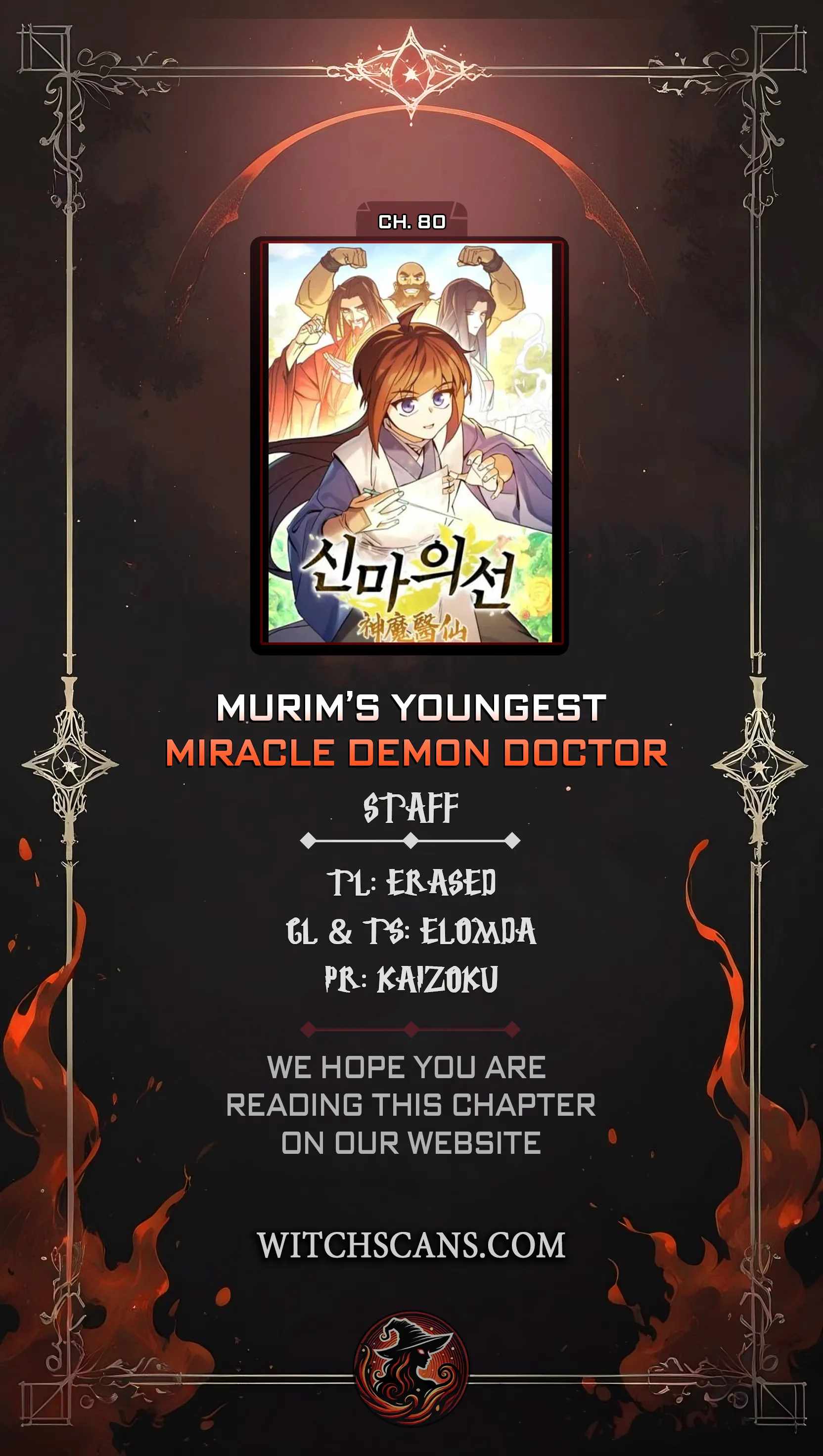 Murim’s Youngest Miracle Demon Doctor — Chapter 80 — page 1
