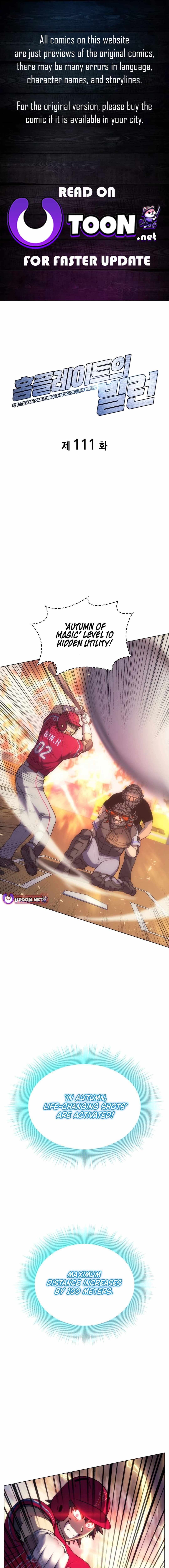 Home Plate Villain — Chapter 111 — page 1