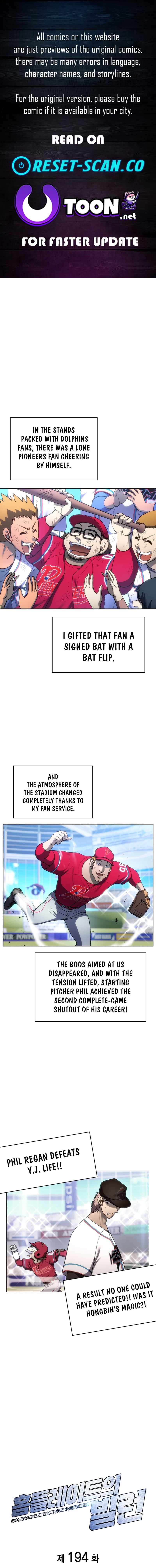 Home Plate Villain — Chapter 194 — page 1