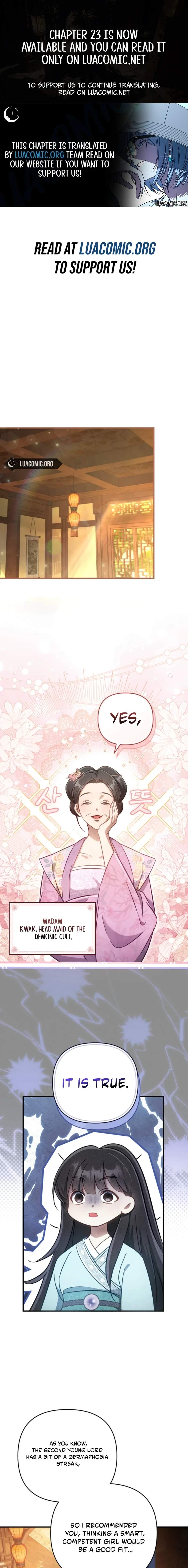 The Heavenly Demon Cult’s Strongest Maid — Chapter 2 — page 1