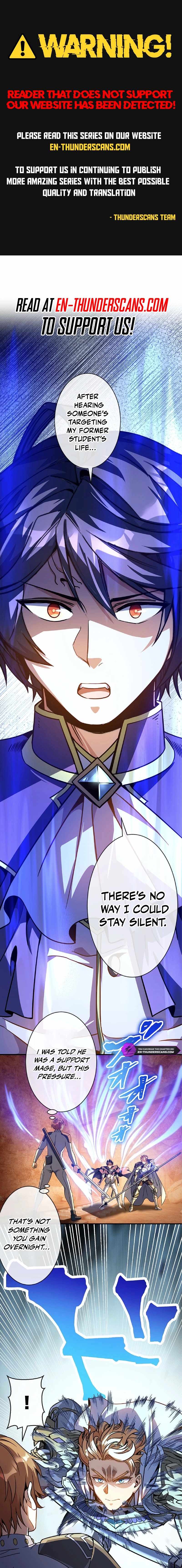 The Eternal Support Mage Becomes the Strongest Sage — Chapter 28 — page 1