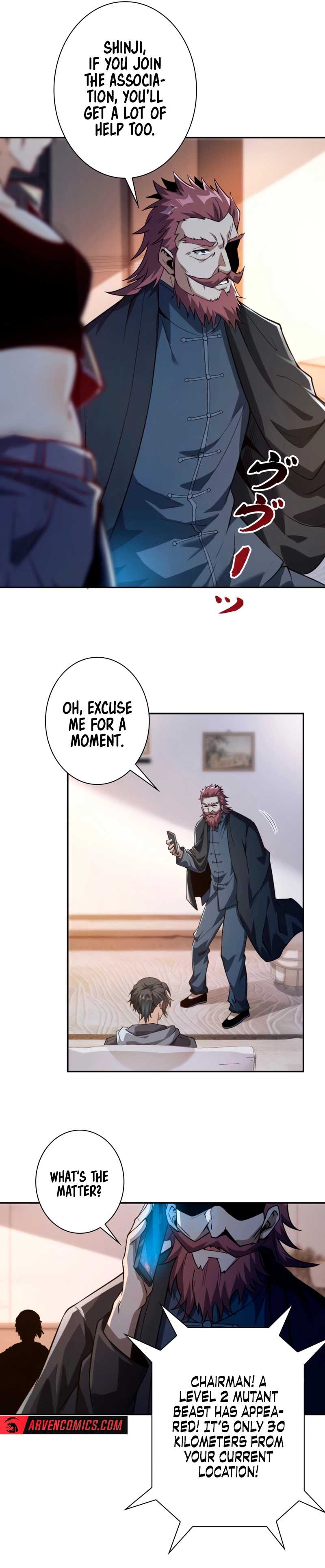 When I Reincarnated, I Stood at the Top with Supernatural Cheats. — Chapter 4 — page 8