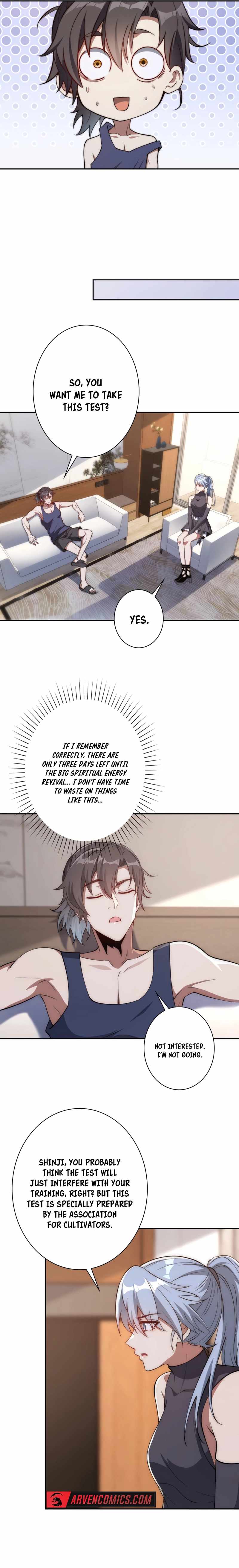 When I Reincarnated, I Stood at the Top with Supernatural Cheats. — Chapter 7 — page 9