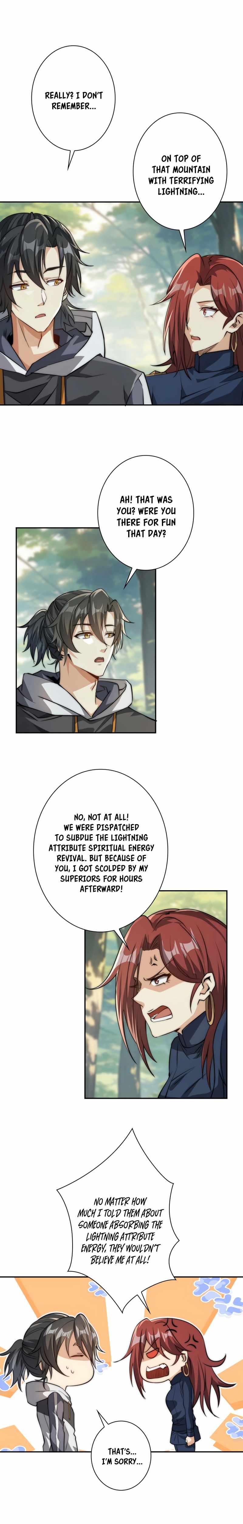 When I Reincarnated, I Stood at the Top with Supernatural Cheats. — Chapter 8 — page 11