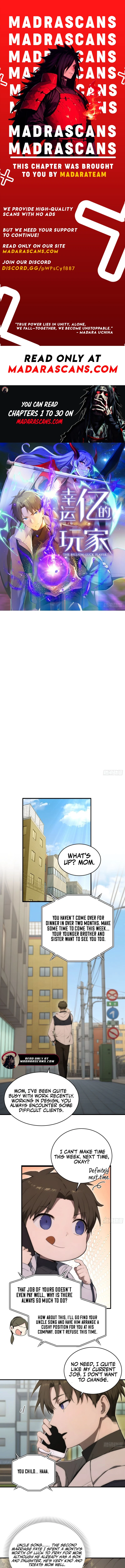 Lucky billion player — Chapter 19 — page 1