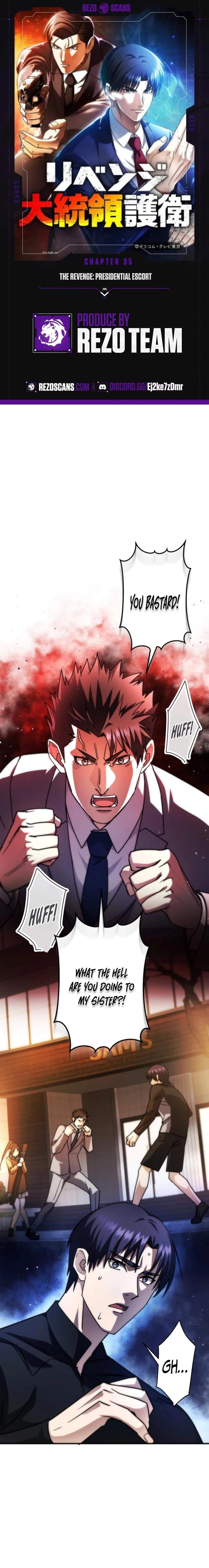 The Revenge: Presidential Escort — Chapter 35 — page 1