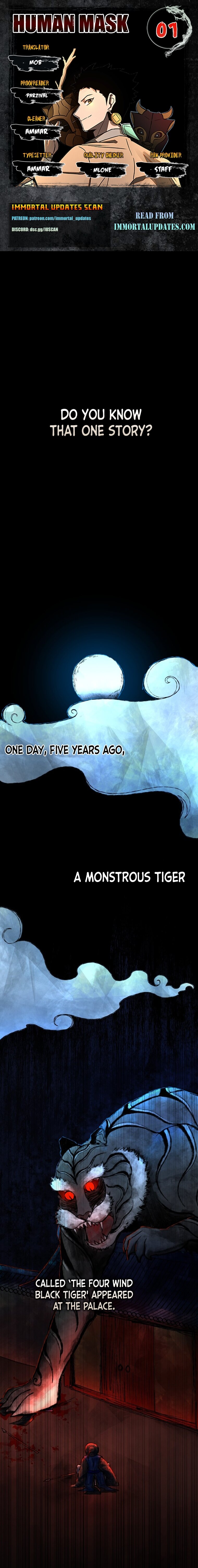 Human Mask — Chapter 1 — page 1