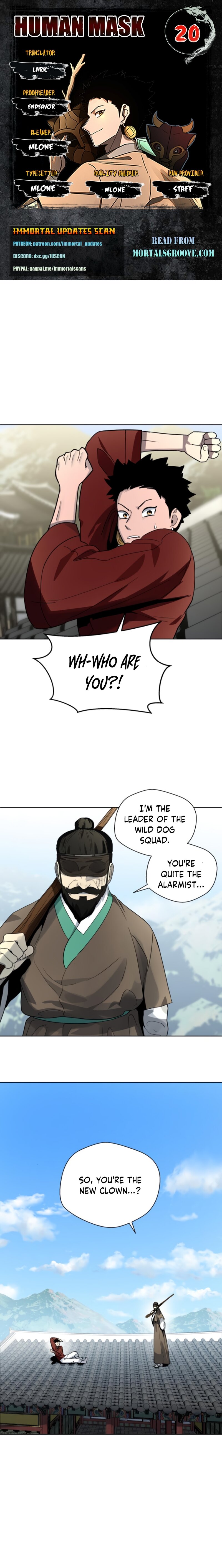 Human Mask — Chapter 20 — page 1