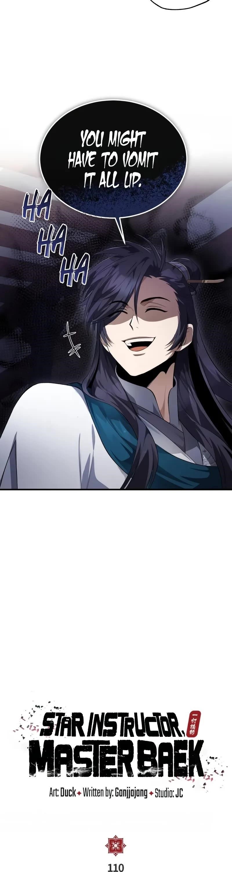 One Hit Teacher, Master Baek — Chapter 110 — page 4