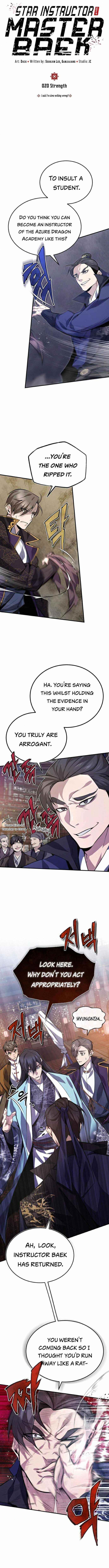 One Hit Teacher, Master Baek — Chapter 20 — page 1