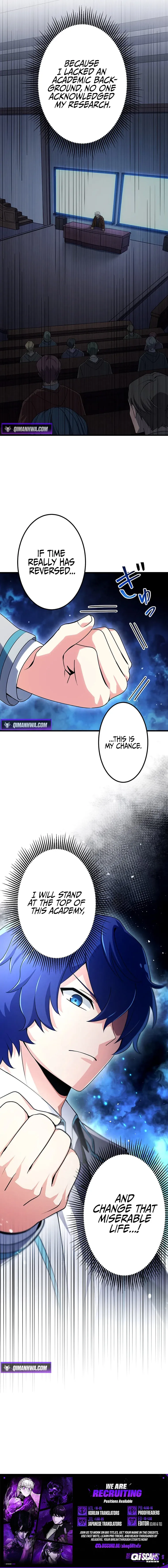 The Regressed Lowest-Ranked Wizard Overturns the Academy Hierarchy — Chapter 1 — page 12